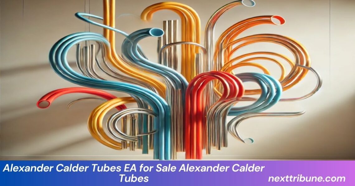 Alexander Calder Tubes EA for Sale Alexander Calder Tubes