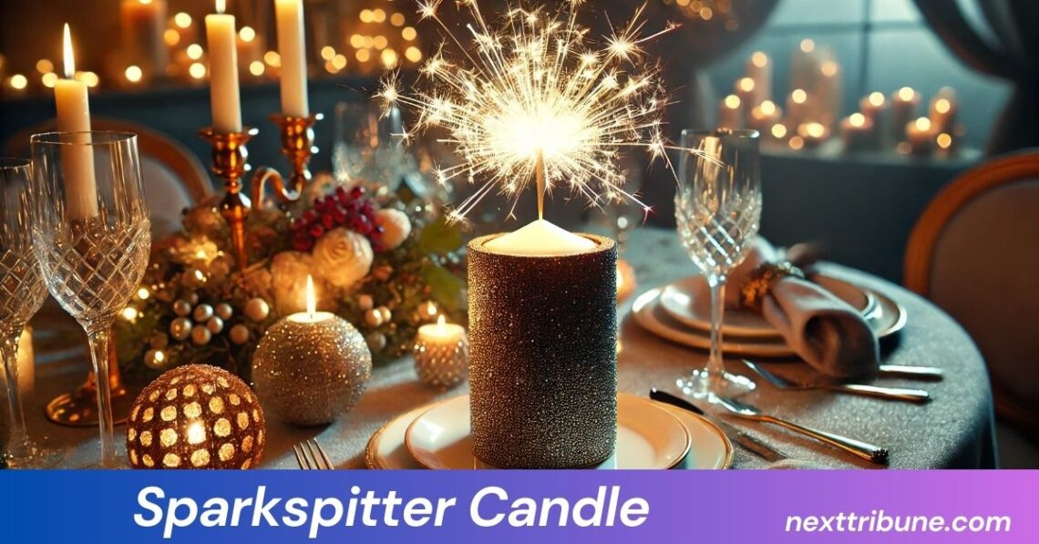 Sparkspitter Candle