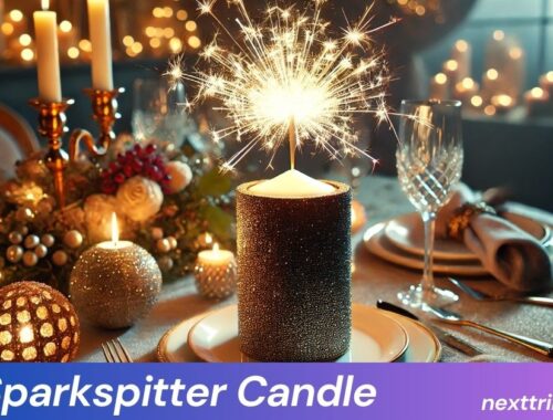 Sparkspitter Candle