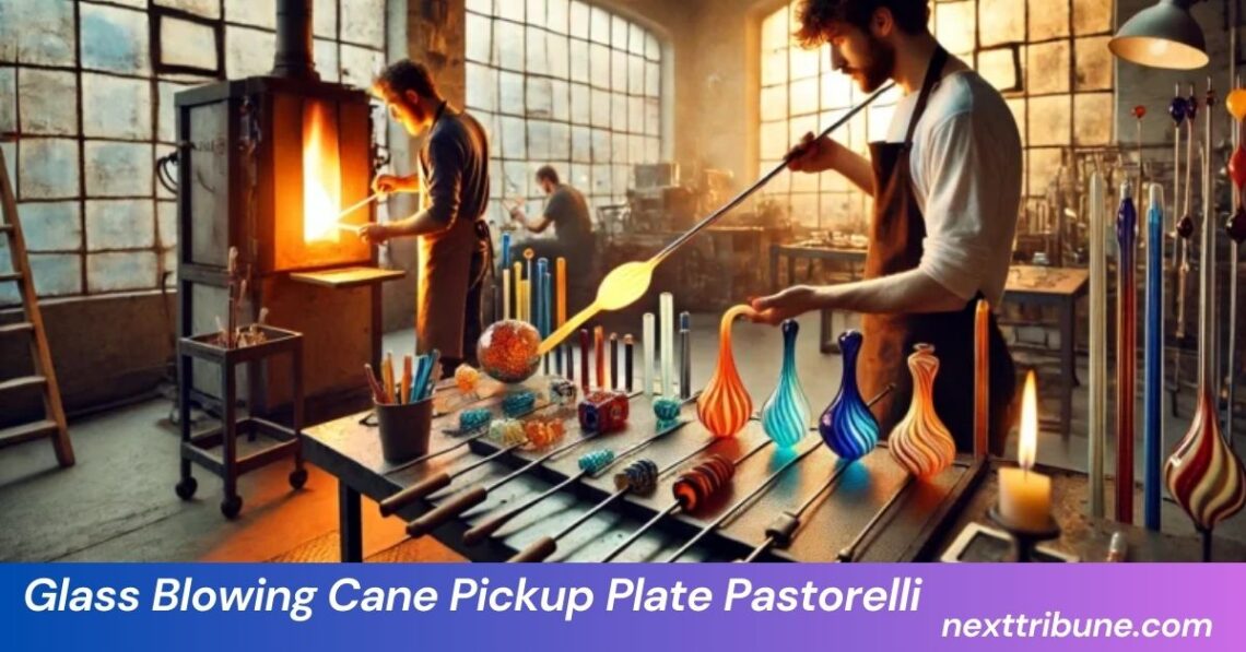 Glass Blowing Cane Pickup Plate Pastorelli