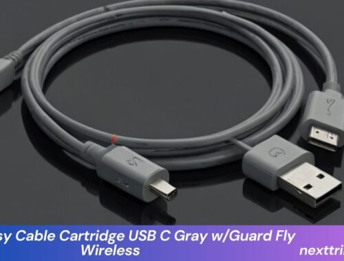 260221 Assy Cable Cartridge USB C Gray w/Guard Fly Wireless