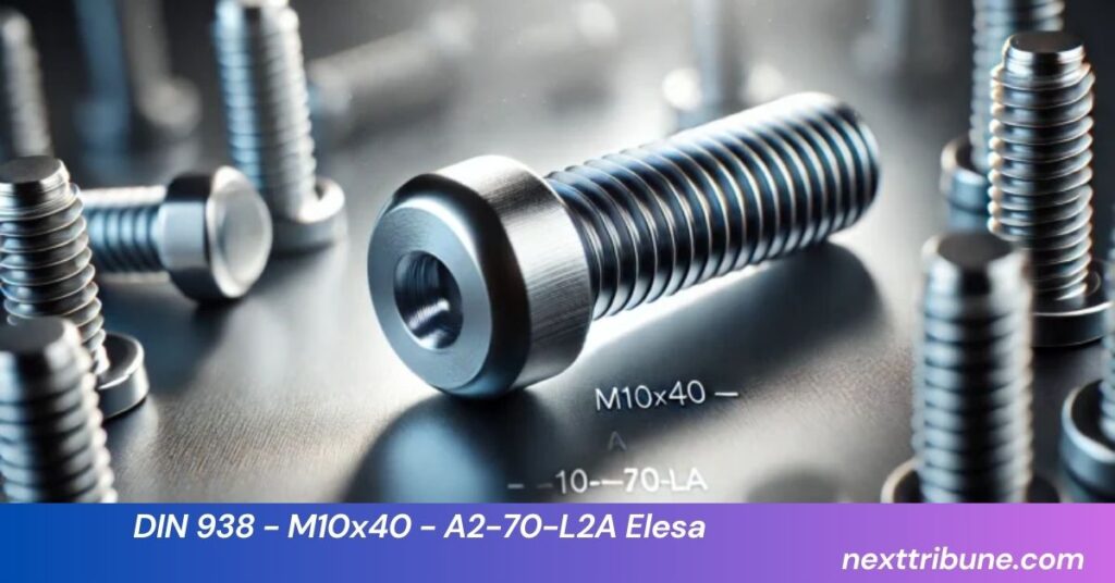 DIN 938 - M10x40 - A2-70-L2A Elesa