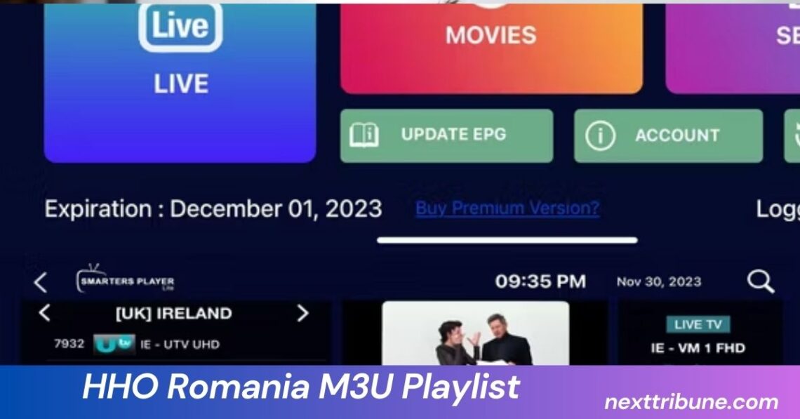 HHO Romania M3U Playlist