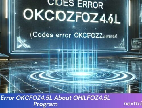 Codes Error OKCFOZ4.5L About OHILFOZ4.5L Program