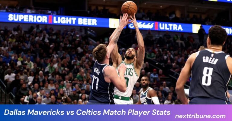 Dallas Mavericks vs Celtics Match Player Stats