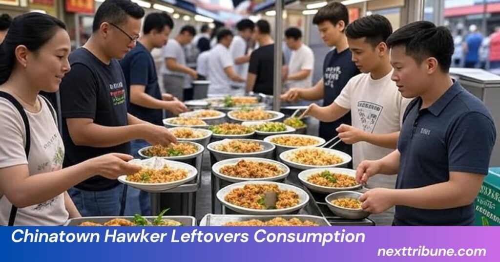 Chinatown Hawker Leftovers Consumption