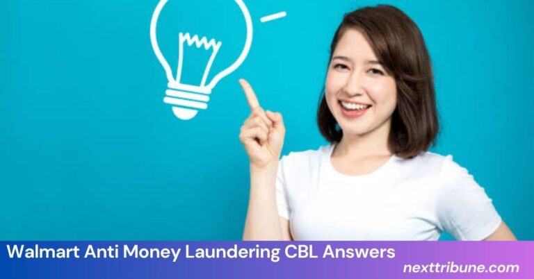 Walmart Anti Money Laundering CBL Answers